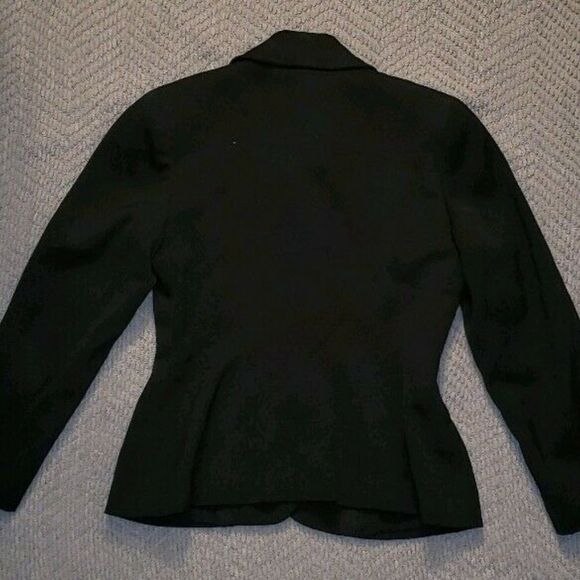 Black Vintage Lorraine Virgin Wool Blazer - Picture 3 of 3